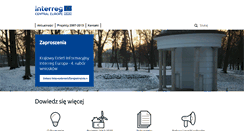 Desktop Screenshot of europasrodkowa.gov.pl